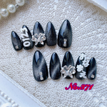 【現品】☆kirari-nail☆ No.371推しネイル 黒