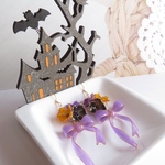 Halloween フラワーブーケのピアスorイヤリング