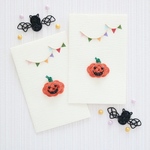 [２枚組] ハロウィンの水引ぽち袋