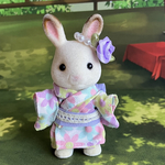 シルバニア　ハンドメイド　女の子　着物　浴衣　和服