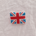 ユニオンジャックのブローチ🇬🇧