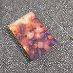 文庫本＊ハロウィン🎃トイ・プードル＊ブックカバー＊文庫本カバー＊文庫カバー＊