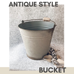 アンティーク調　バケツ