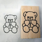 オーダー品　テディベア♡消しゴムはんこ