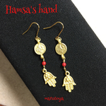 Hamsa's hand ピアス
