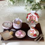 苺のズコットケーキプレート