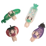いつりんさんトマトの皮をかぶった粉吹かけるのキーホルダー