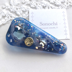 【 hair clip 】星空 の ヘアクリップ  𓂂◌