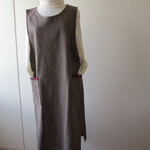 ストレッチデニムのワンピース　　L