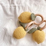 lemon rattle レモンラトル　歯固めラトル　歯固めジュエリー　プチギフト　出産祝い　外出用品