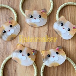 数量限定品★三毛猫のヘアゴム★