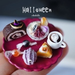 【受注制作】ミニチュア ハロウィンスイーツ