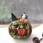 ☆ブッダナッツハロウィンアレンジ☆幸せを呼ぶ木の実 ハロウィン　