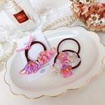 ピンクオーロラシリーズ✩.*˚ ヘアゴムset
