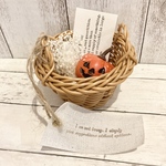 ナチュラルインテリア雑貨　かご5点セット　ハロウィン