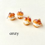 シュークリームイヤホンジャック ピアス イヤリング