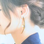 【再販】＊Satellite＊イヤリング/ピアス/樹脂ピアス/ノンホールピアス＊031