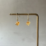 ◉金具が選べる♪ガラスの煌めきQullet 《ひまわり》