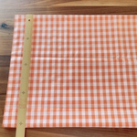 はさまりクッション チェックオレンジ