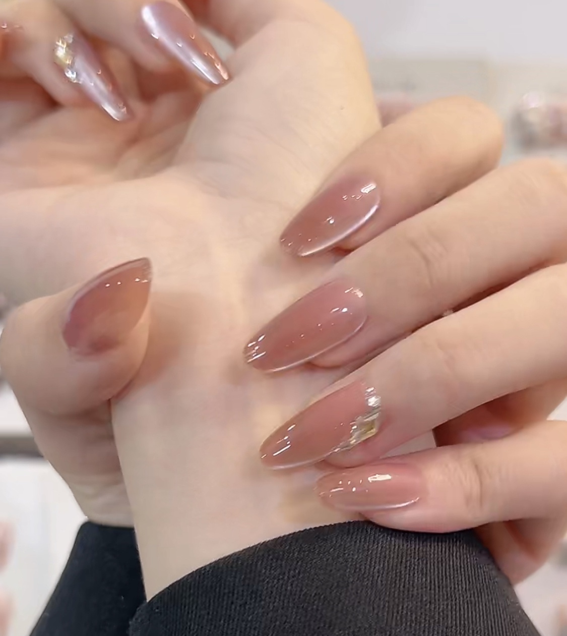 Lilith_nail☆ジェルネイルチップ☆オーダー受付中☆清楚系ネイル 結婚