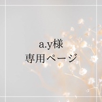 a.y様　専用ページ