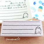 コメント書き込みはんこ(カキカキくま)