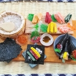 手巻き寿司セット（ミニチュアフード）
