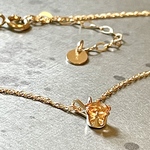 °˖✧14kgf✧˖°インペリアルトパーズのひと粒ネックレス