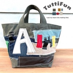 tuttifun＊カーキグレーのA bag