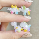 ピアス/イヤリング〜カラフル小さな恐竜たち🦕🦖〜 