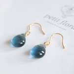 14kgf-イニシエノ湖 ピアス（blue&green)