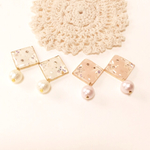 値下げSALE‼お花とパールのピアス