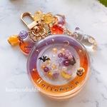 Halloween color🎃ダブルサークルシェイカーキーホルダー 