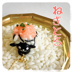 黒豆羊ちゃんのｷｰﾎﾙﾀﾞｰ(ねぎとろ)