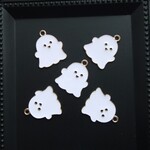 8個・ゴーストのチャーム・オバケ・ハロウィン・23081943