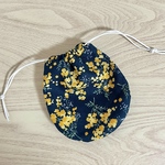 ミモザのまるいミニ巾着ポーチ
