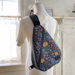 【受注販売】ウィリアムモリス＊しずく型ワンショルダー＊リュック＊ボディバッグ
