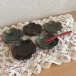 花びら型の豆皿 5枚セット