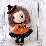 ☆ハンドメイド イルメール マリーちゃんお洋服(オレンジ)2点セット☆