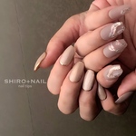 新作⭐︎ Elegant beige magnet 【普通郵便送料無料】（マグネットネイル・上品ネイル・大人ピンク・ピンクベージュ・アンティークゴールド）