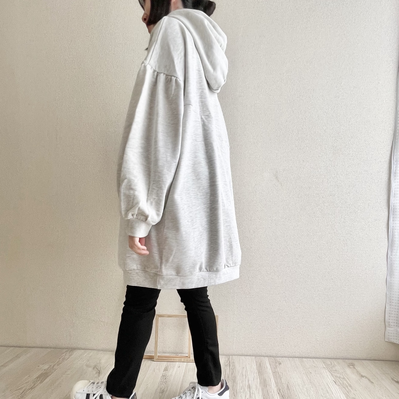 50％OFF】ゆるダボ BIGシルエット ロングパーカー ソフト裏毛