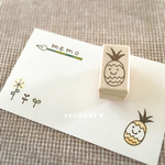 夏7.パイナップルはんこ
