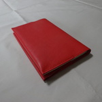 新書サイズ用革のブックカバー　新書サイズ-5