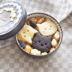 「ねこnekoネコ♪クッキー缶」（S）【期間限定缶】【ショコラ缶】