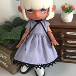 オビツ11服  purple ワンピース　