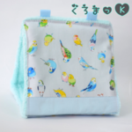 【ちっちゃい灰 ブルー】バードテント 鳥用品