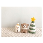 くまさんと雪だるまさんのクリスマス