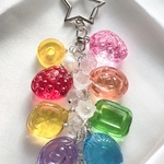 ドロップキーホルダー＊カラフル