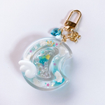 [6月23日販売] Clouds shaker keychain(magicalmoon-blue)