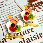 ミニチュア🍮プリンアラモード
